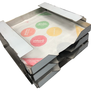 1 Set 3 Tier Wrapper Tray With Base